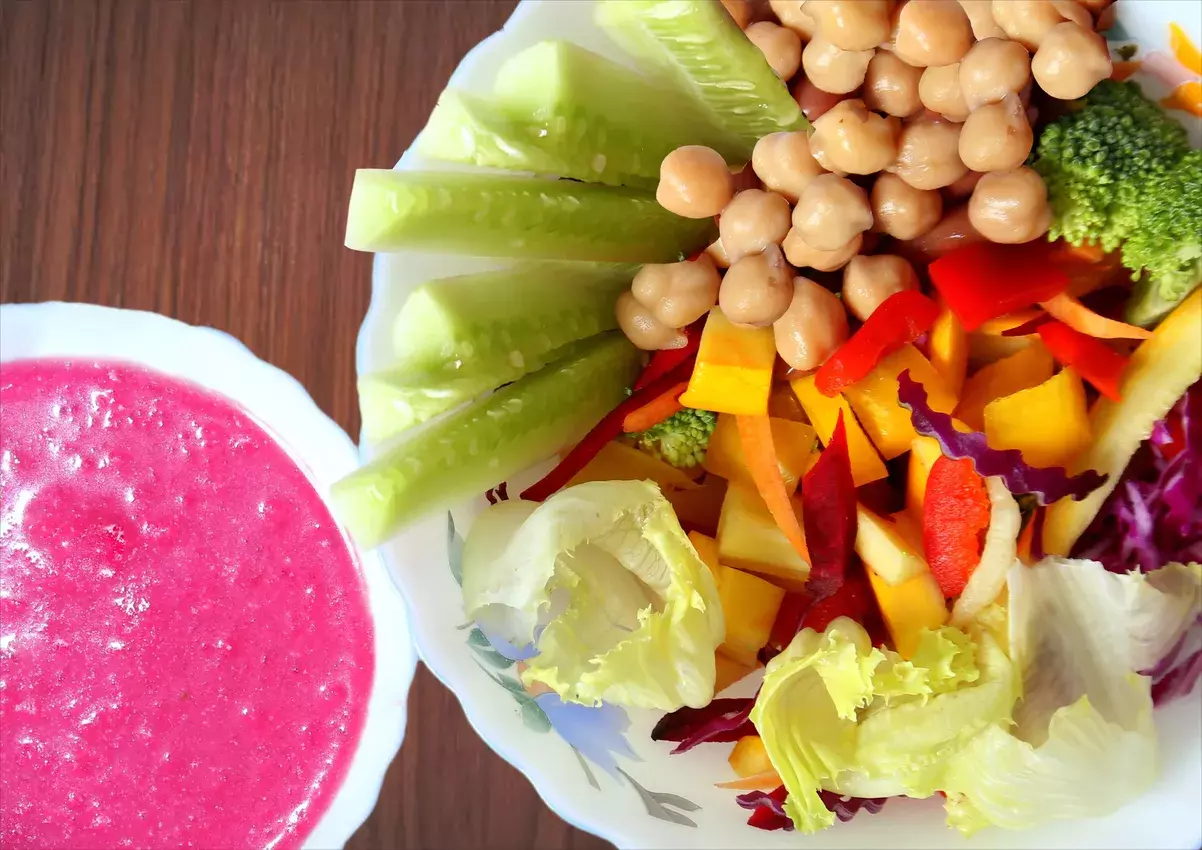 White Chickpeas Salad